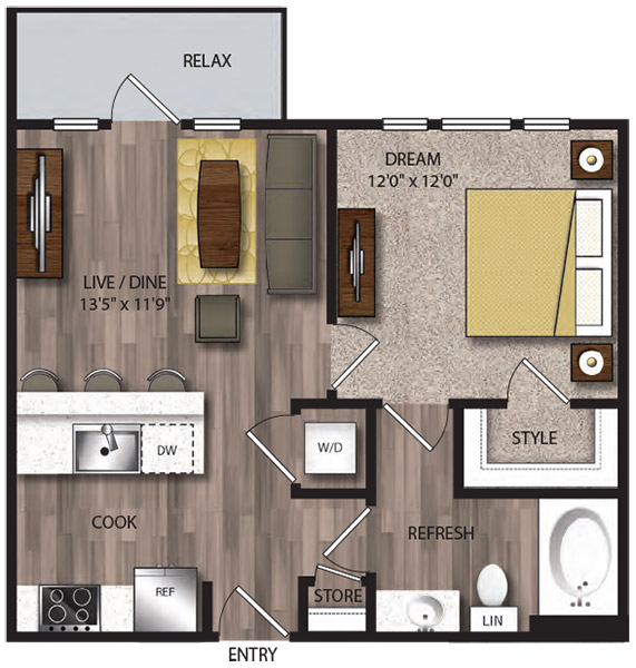 A1.1 floorplan
