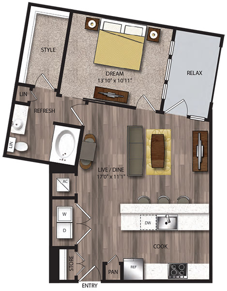 A10.1 floorplan