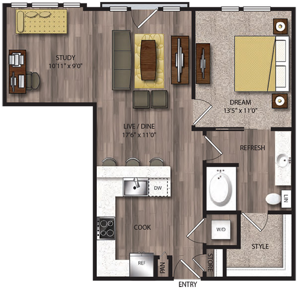 A11.1 floorplan