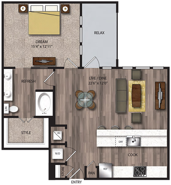 A12.1 floorplan