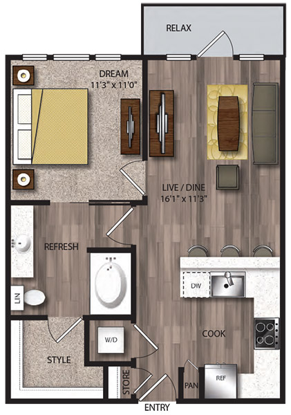 A2.1 floorplan
