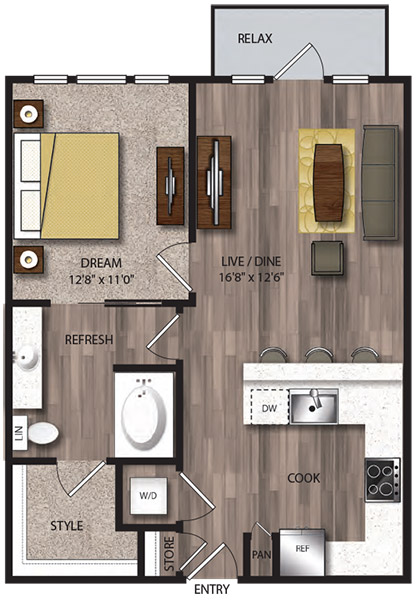 A6.1 floorplan