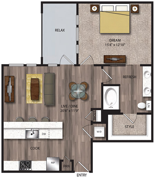 A8.1 floorplan