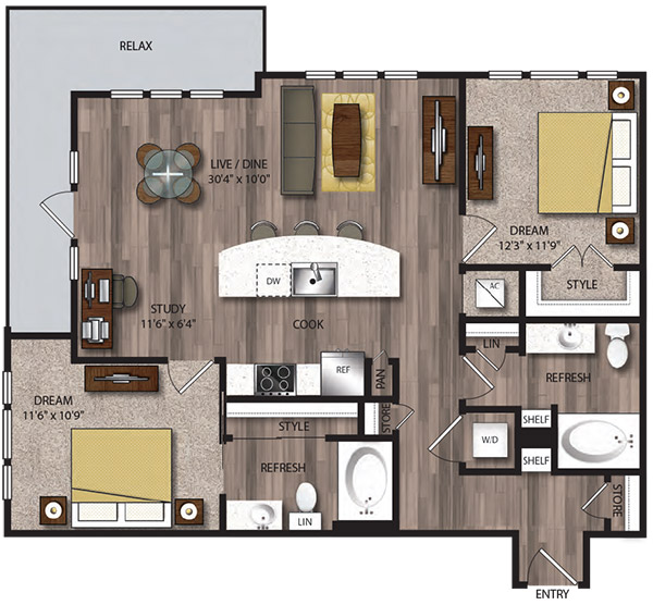 B1.1 floorplan