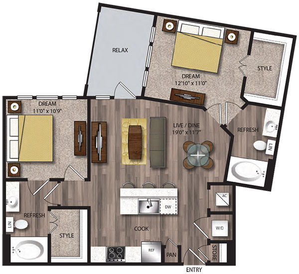 B2.1 floorplan