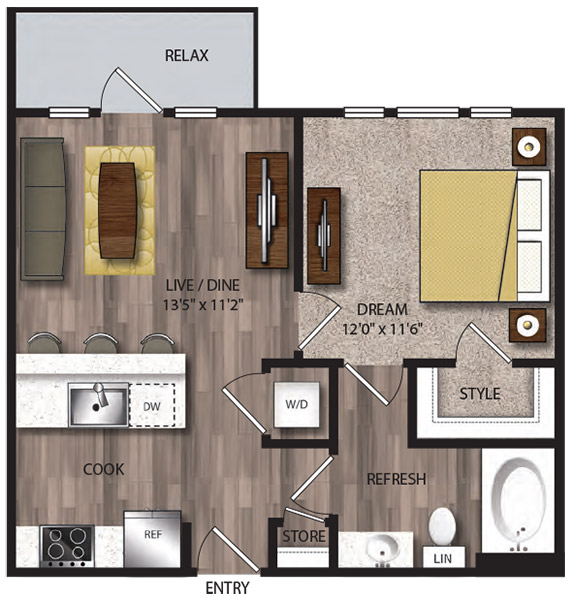 P-A1.1 floorplan