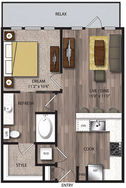 P-A4.1 floorplan